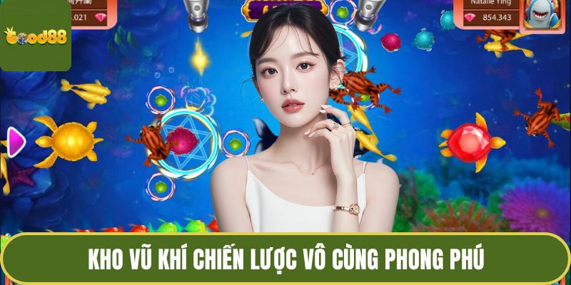 Kho vũ khí chiến lược vô cùng phong phú